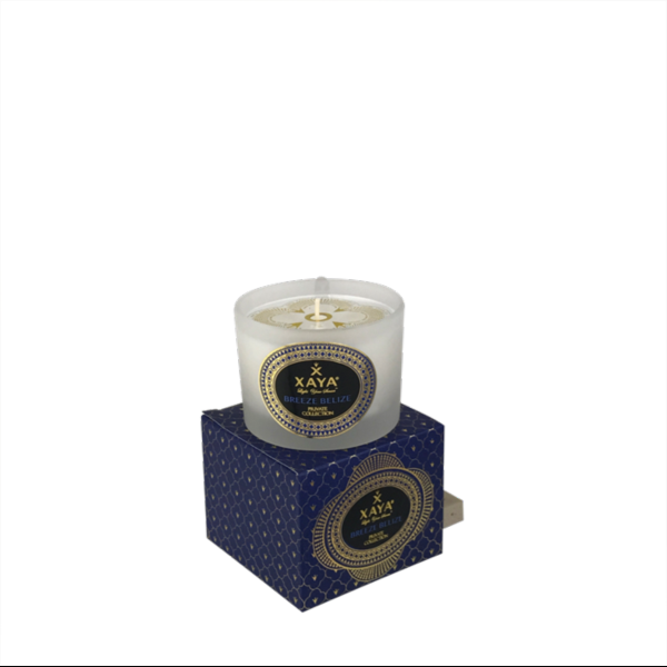 MINI FROSTED VOTIVE WITH SQUARE GIFT BOX