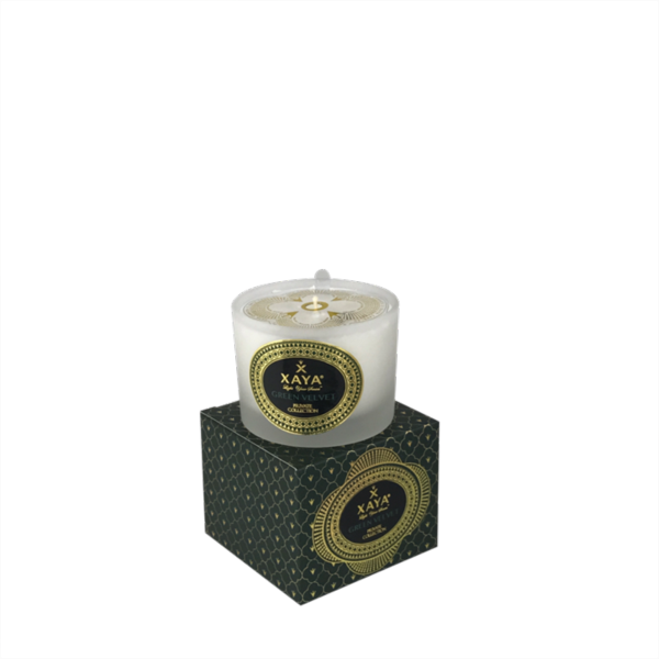 MINI FROSTED VOTIVE WITH SQUARE GIFT BOX